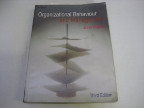 Organizational Behaviour and Management