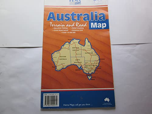 Australia terrain + road r/v (r) hema