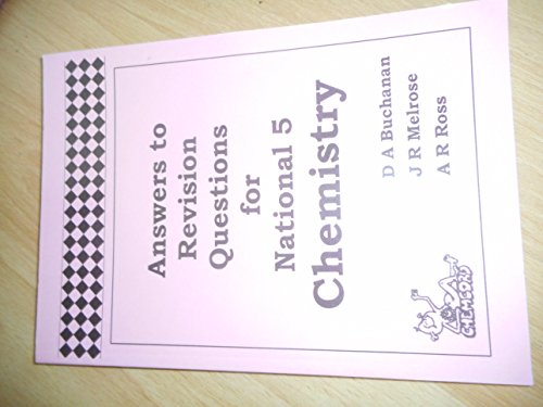 Answers to Revision Questions for National 5 Chemistry