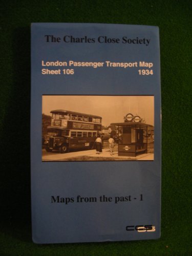 London Passenger Transport Map Sheet 106 1934