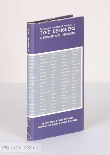 Rookledge's International Handbook of Type Designers