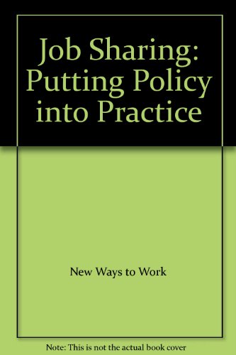 Job Sharing: Putting Policy into Practice