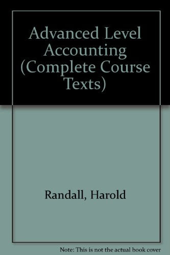 Advanced Level Accounting