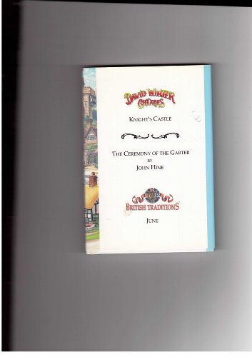 David Winter Cottages Knights Castle Ceremony of the Garter June John Hine