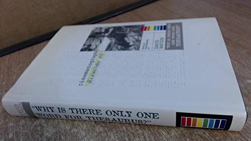 Why is There Only One Word for Thesaurus?