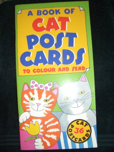 Book of Cat Postcards to Colour and Send
