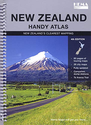 New Zealand handy atlas spir. NP hema-N11/2014