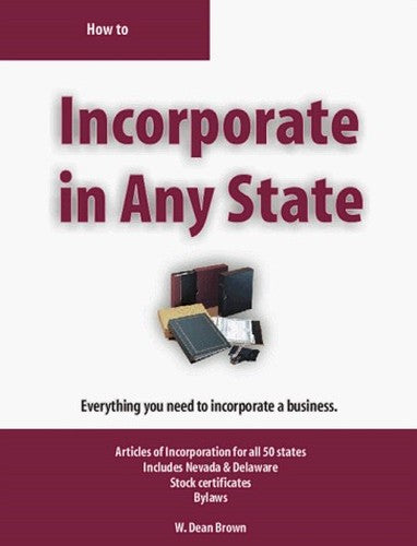 How to Incorporate in Any State