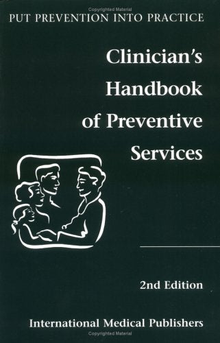 Clinician's Handbook of Preventive Services