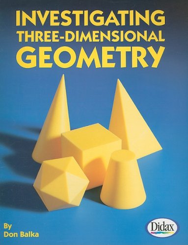 Investigating Three-Dimensional Geometry