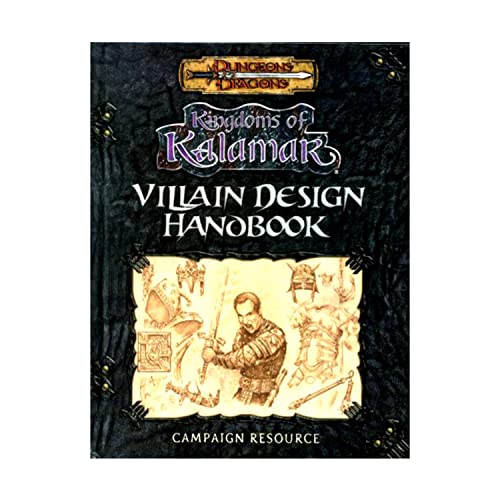Villain Design Handbook Dungeons Dragons Kingdoms Of Kalamar Supplement