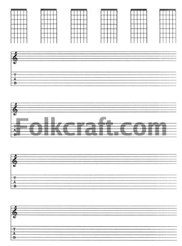 Basic Guitar Writing Book