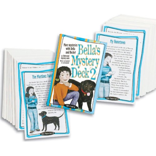 Bella's Mystery Deck 2 -- 52 Illustrated Mystery Cards and Mirror Card -- Solve Mysteries with Bella and Noche
