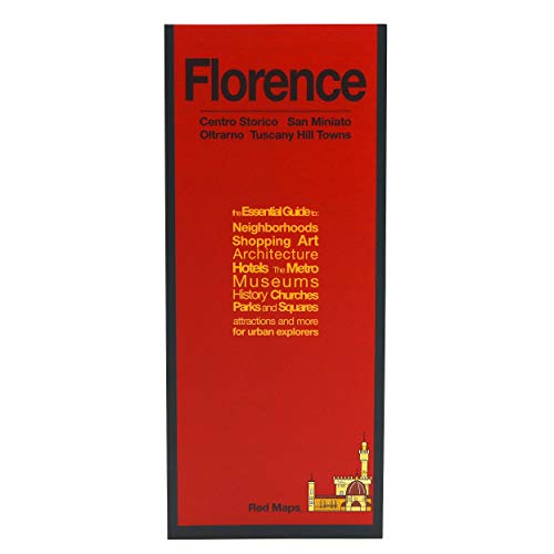 Red Maps FLORENCE Street Map and City Guide