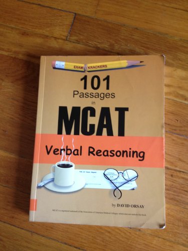 Examkrackers 101 Passages in MCAT Verbal Reasoning