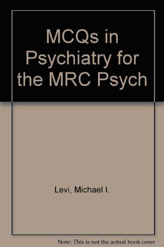 MCQs in Psychiatry for the MRCPsych