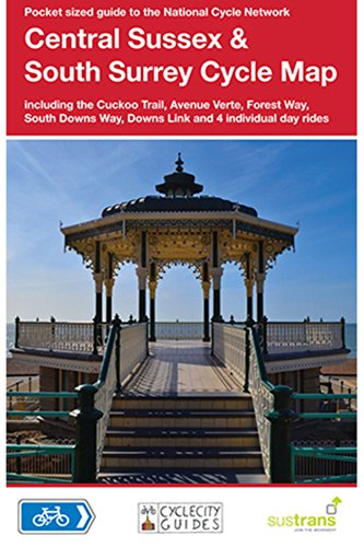 Central Sussex & South Surrey Cycle Map
