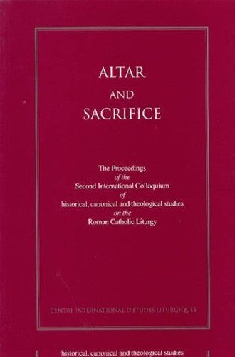Altar and Sacrifice