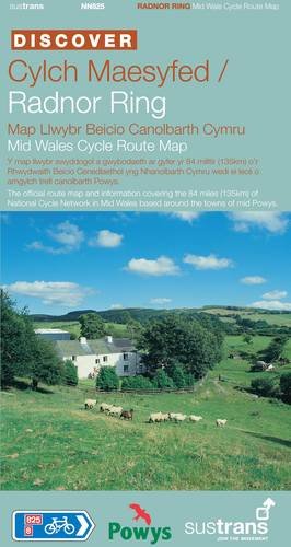 Radnor Ring Mid Wales Cycle Route Map
