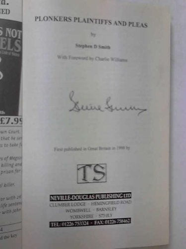 Plonkers, Plaintiffs and Pleas