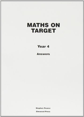 Maths on Target Year 4 Answers