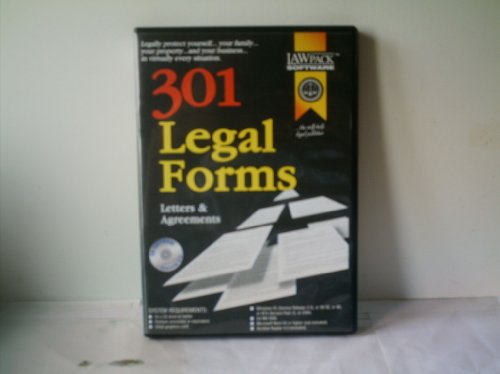 301 Legal Forms, Letters and Agreements Software