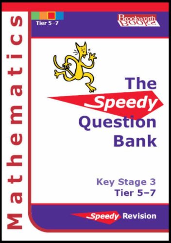 Speedy Question Bank for Key Stage 3 Mathematics