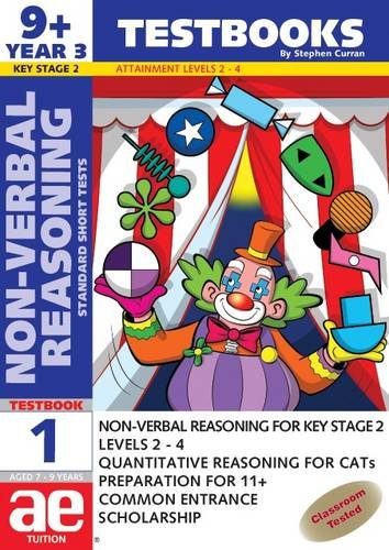 9+ (Year 3) Non-verbal Reasoning Testbook 1