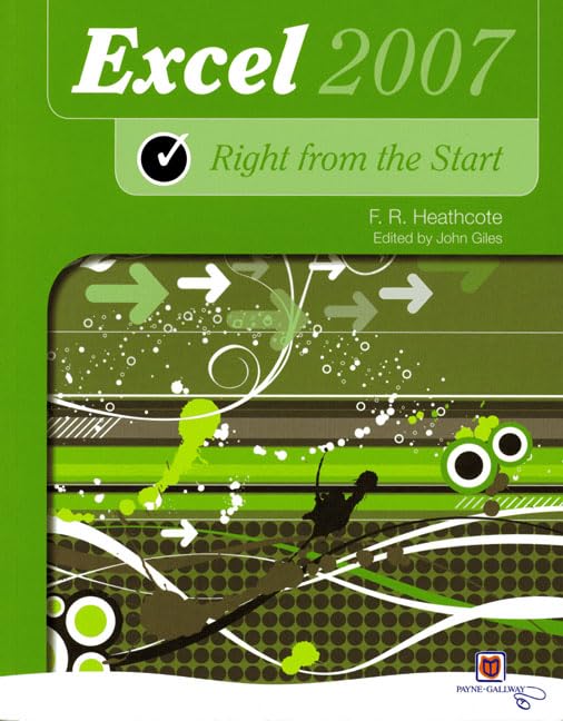 Right from the Start Excel 2007 New Edition