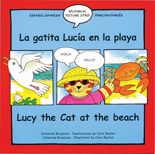 Lucy Cat at the Beach/La Gatita Lucía en la playa