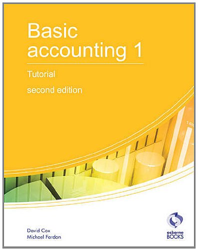 Basic Accounting 1 Tutorial
