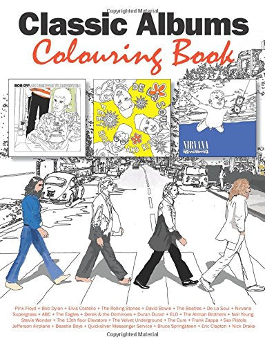 Classic Albums Colouring Book