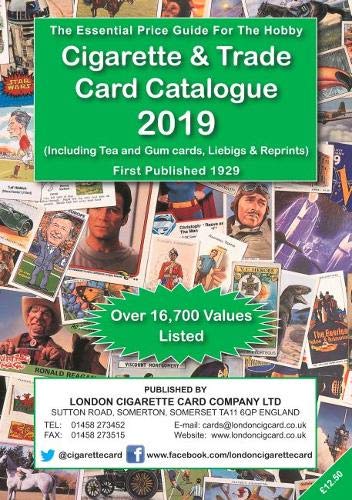 Cigarette and Trade Card Catalogue 2019