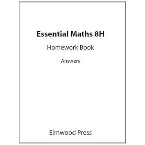 Essential Maths 8H Homework Answers