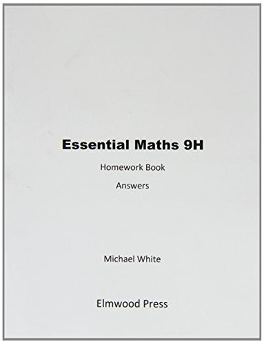 Essential Maths 9H Homework Answers
