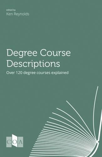 Degree Course Descriptions