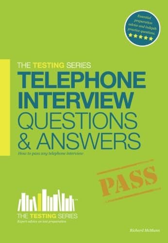 Telephone Interview Questions and Answers Workbook + FREE Access to Online TRAINING VIDEOS