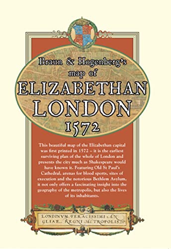 Map of Elizabethan London, 1572