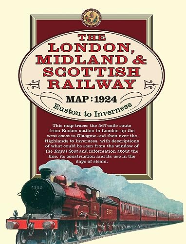 London, Midland & Scottish Railway Map, 1924