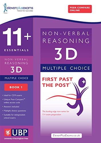11+ Essentials 3D Non-Verbal Reasoning Practice Papers for CEM
