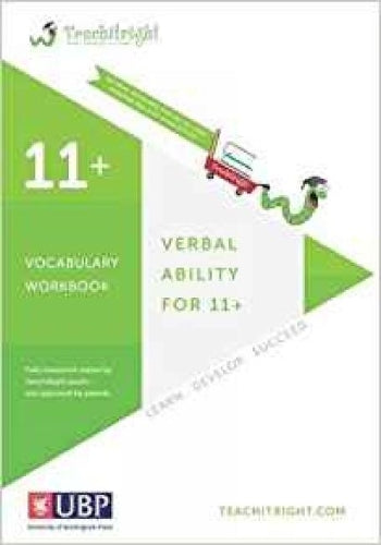 Verbal Ability for 11 +: Vocabulary Tests Workbook (Teachitright)