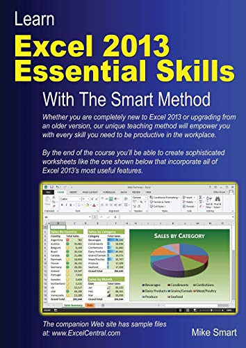 Learn Excel 2013 Essential Skills with The Smart Method