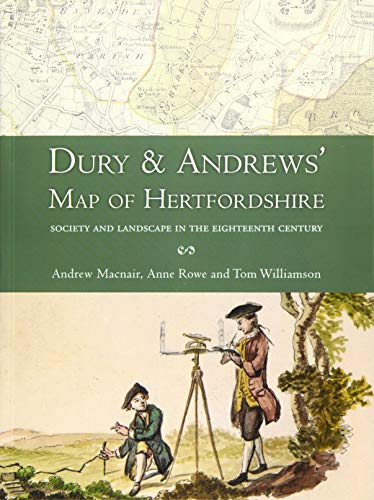 Dury and Andrews Map of Hertfordshire