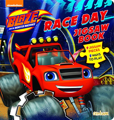 Blaze Race Day Jigsaw Book