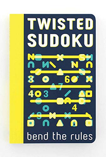 Ginger Fox Twisted 128 Page Sudoku Puzzle Book - Travel Sized