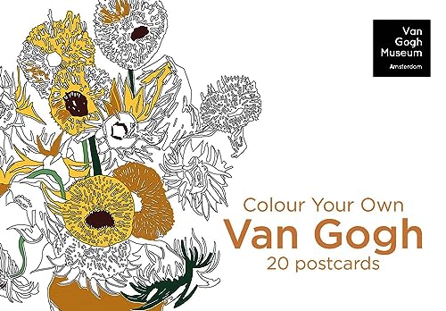 Colour Your Own Van Gogh Postcard Book