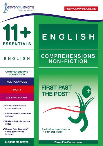 11+ Essentials English Comprehensions: Non-Fiction Book 2