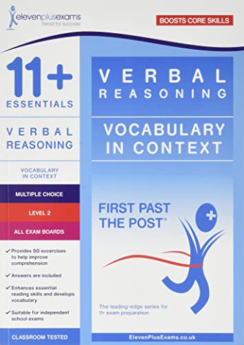 11+ Essentials Verbal Reasoning: Vocabulary in Context Level 2