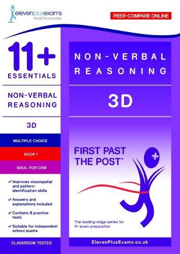11+ Essentials Non-Verbal Reasoning: 3D Book 1