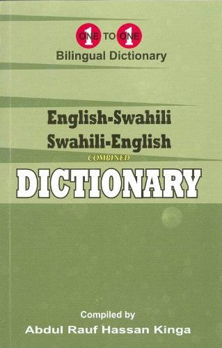 English-Swahili & Swahili-English One-to-One Dictionary (exam-suitable)